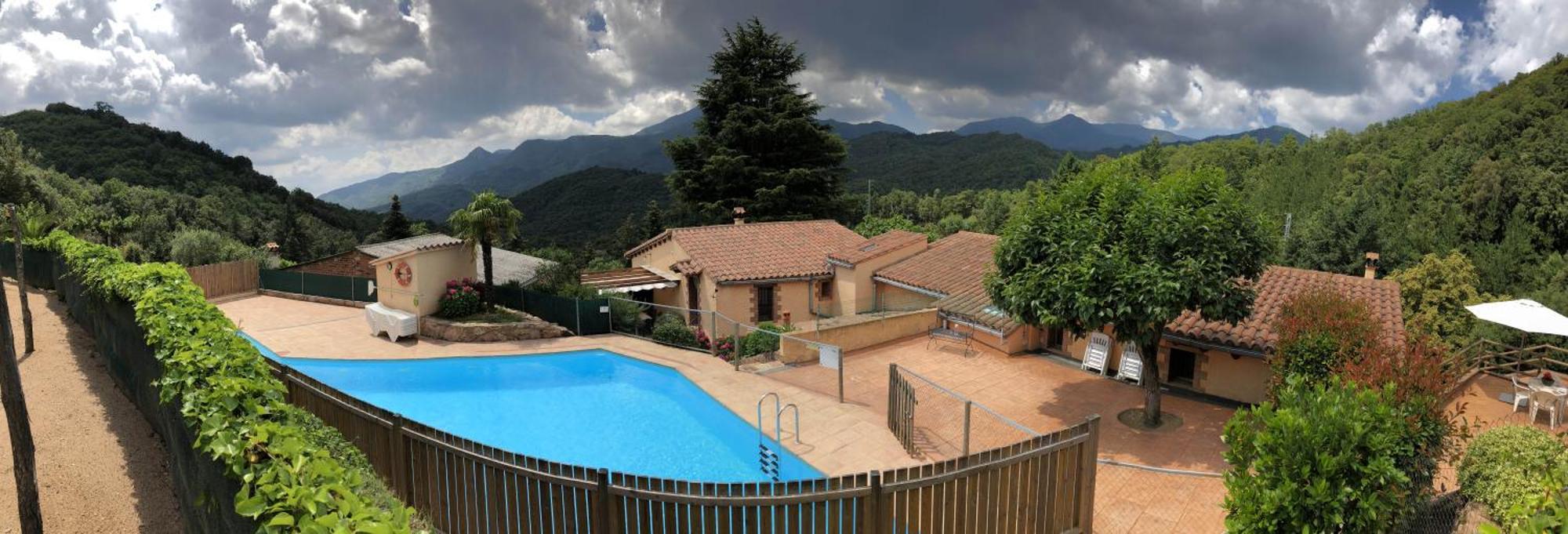 Apartamento En Pleno Montseny Mas Romeu Turisme Rural Arbúcies Exterior foto